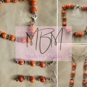 Handmade Bracelet and Earrings set